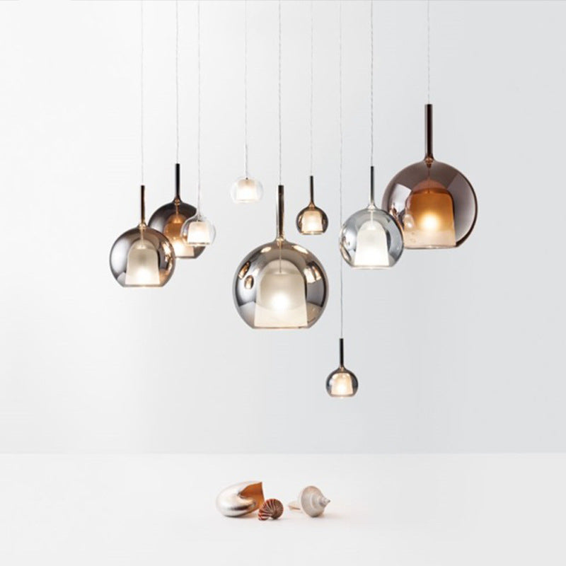 Hailie Modern Sphere LED Pendelleuchte Glas Esszimmer Bar