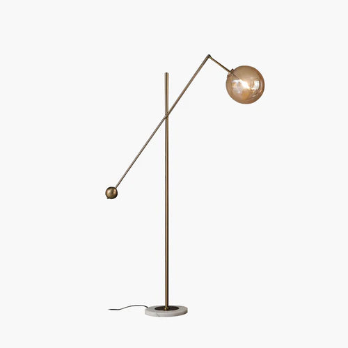 Valentina Minimalistische LED stehlampe Wohnzimmer/Schlafzimmer Gold