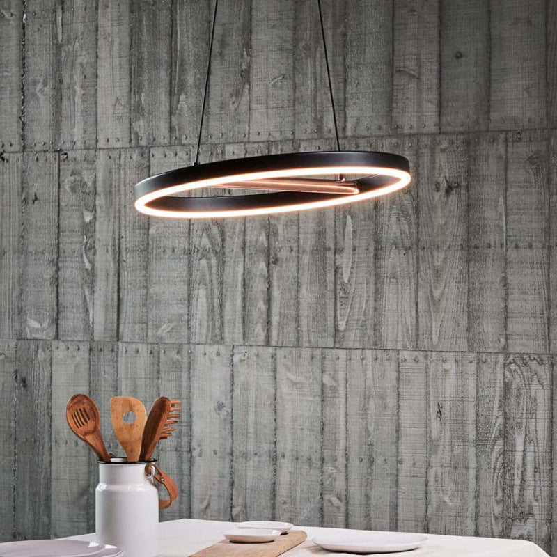 Hailie Modern Rund LED Pendelleuchte Schlaf/Wohnzimmer