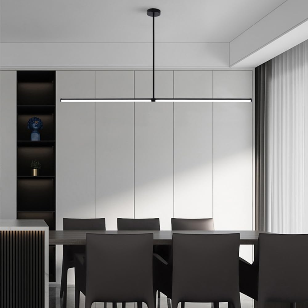 Edge Modern LED Pendelleuchte Metall Esszimmer Arbeitszimmer