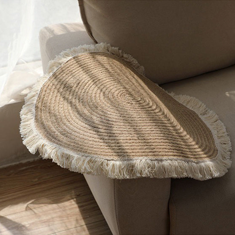 Vitality Japanischer Stil Baumwolle Seil geflochtene Quaste Teppiche, Schlafzimmer / Wohnzimmer