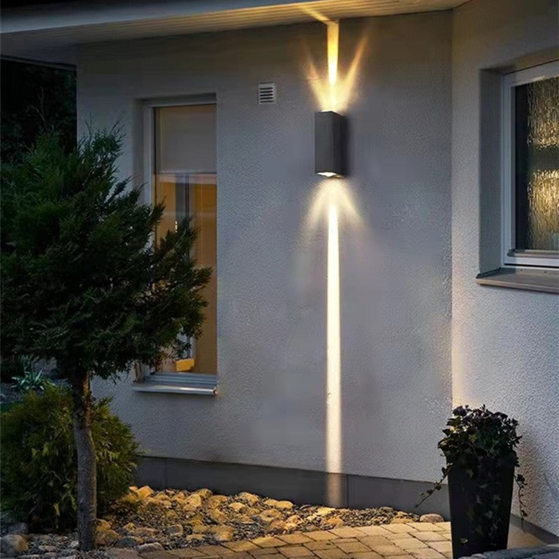 Orr Modern Wasserdicht Rechteckig LED Außen Wand Wandleuchter Lampe