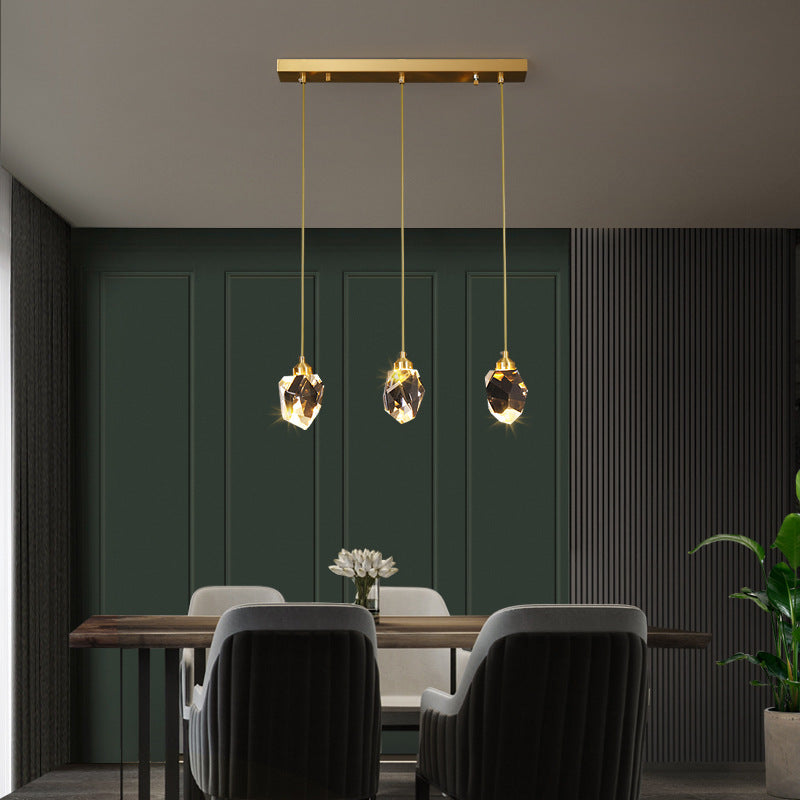 Kristy Design LED Pendelleuchte Metall/Kristall Wohn/Schlafzimmer