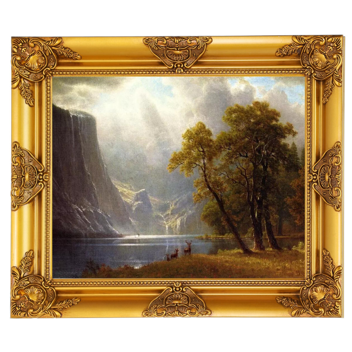 Tal der Yosemite - Impressionismus Wandkunstdrucke Dekor für Wohnzimmer