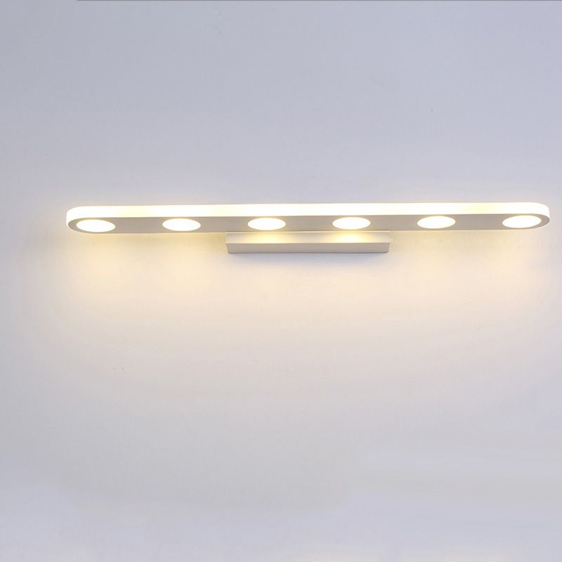 Leigh Moderne LED Wandlampen Weiß Innen Badezimmer/Arbeitszimmer