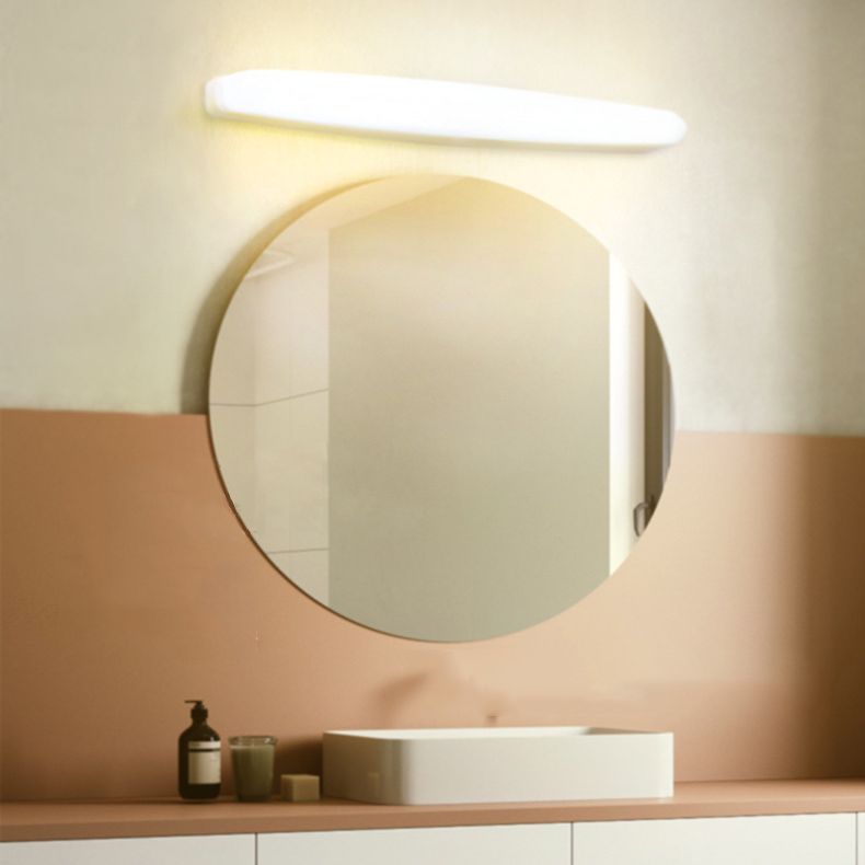 Edge Minimalistische LED Wandleuchte Weiß Wohnzimmer/Badezimmer