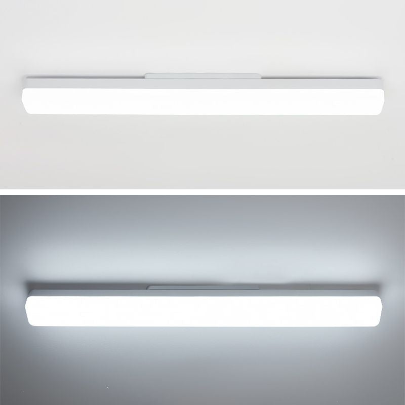 Edge Minimalistisch LED Wandleuchte Weiß Schlafzimmer/Badezimmer