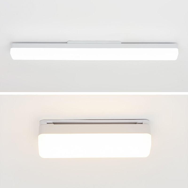 Edge Minimalistisch LED Wandleuchte Weiß Schlafzimmer/Badezimmer