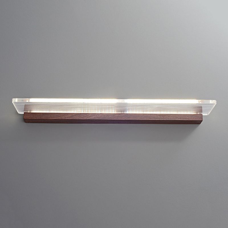 Ozawa Minimalistische LED Wandleuchte Klar Badezimmer/Wohnzimmer