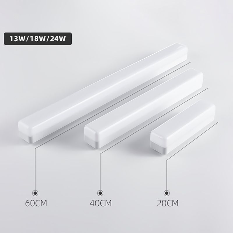 Edge Minimalistisch LED Wandleuchte Weiß Schlafzimmer/Badezimmer