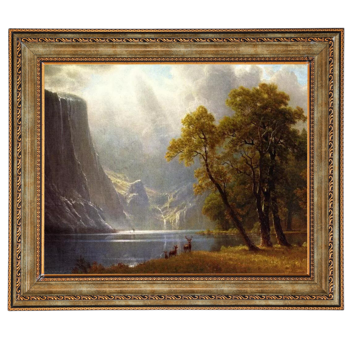 Tal der Yosemite - Impressionismus Wandkunstdrucke Dekor für Wohnzimmer