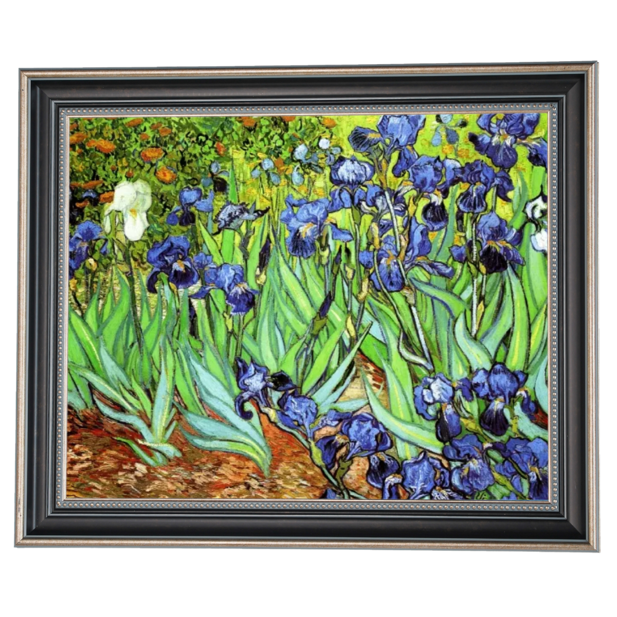 Iris II-Blumen Wandkunstdrucke Dekor für Wohnzimmer