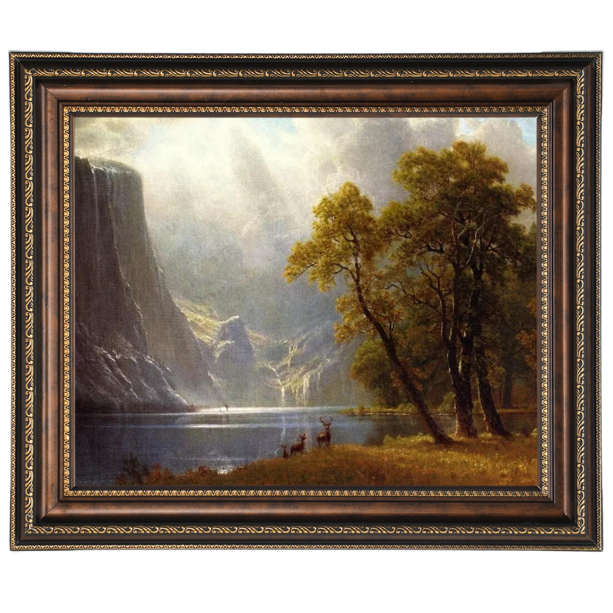 Tal der Yosemite - Impressionismus Wandkunstdrucke Dekor für Wohnzimmer