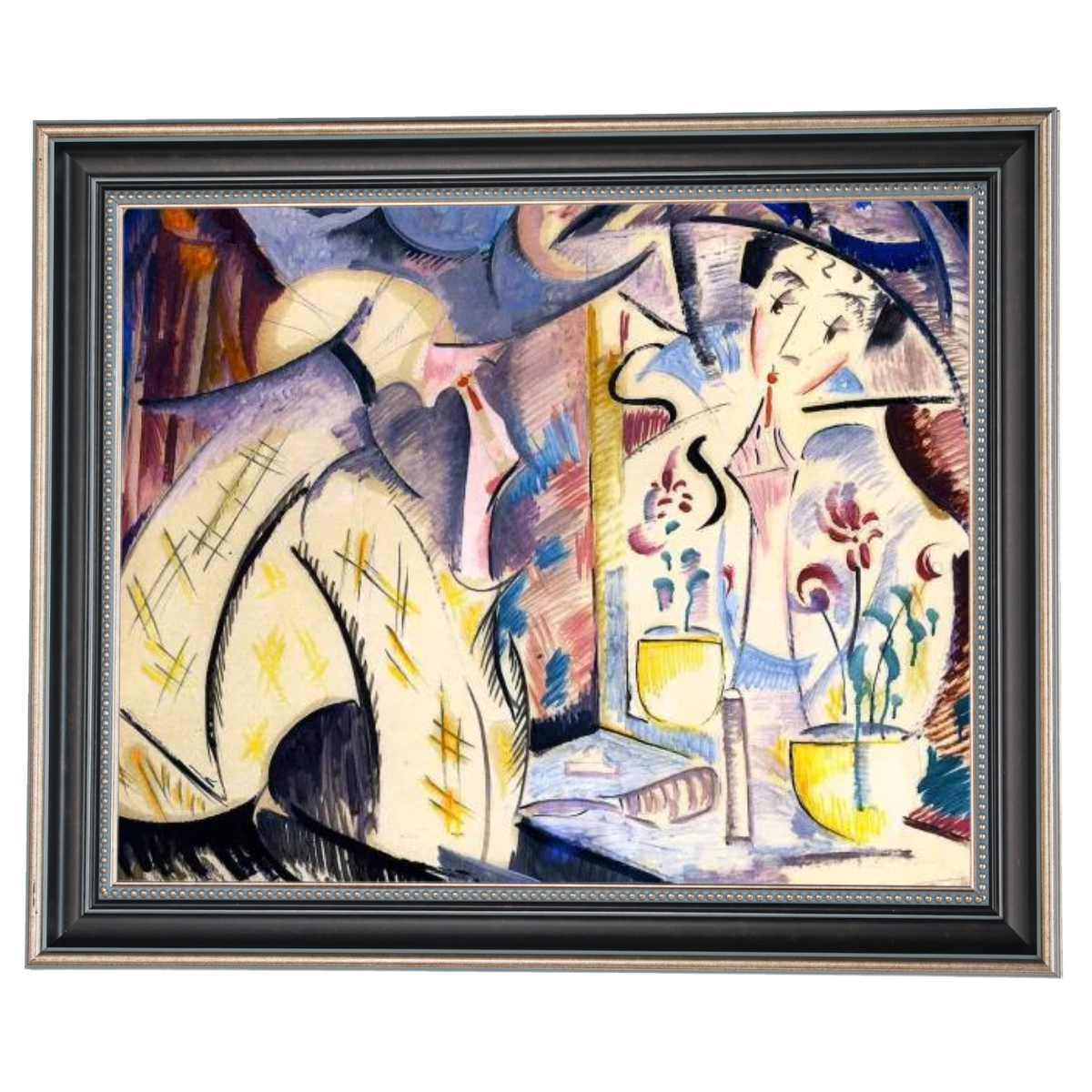 Woman at Her Dressing Table- Vintage Wandkunstdrucke Dekor für Wohnzimmer