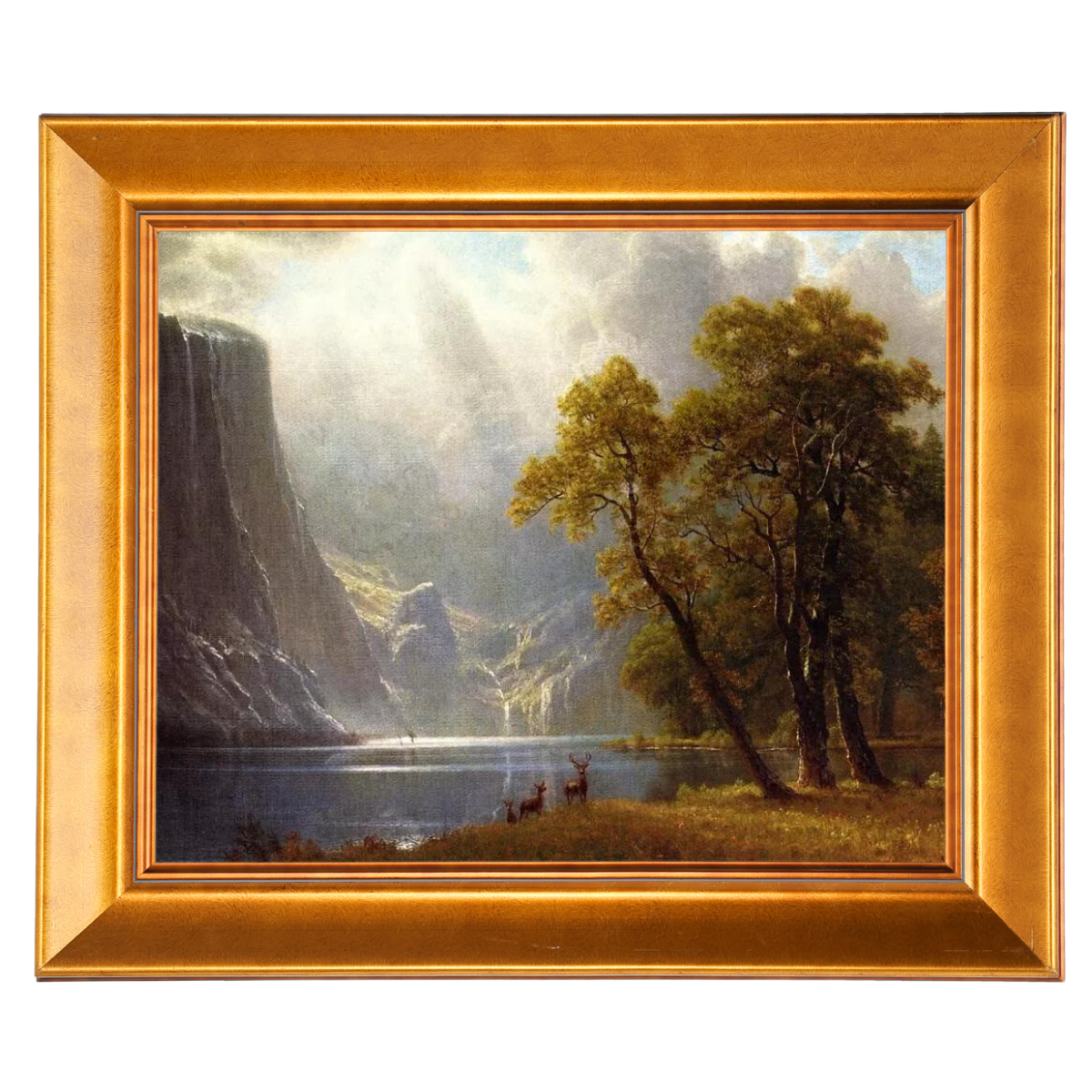 Tal der Yosemite - Impressionismus Wandkunstdrucke Dekor für Wohnzimmer