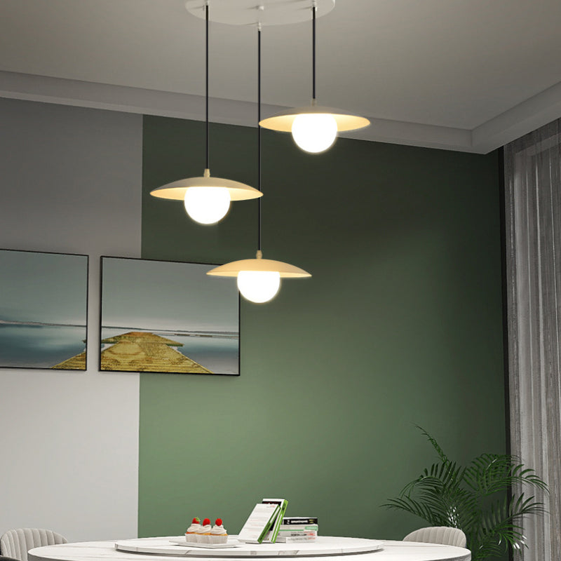 Morandi Moderne LED Pendelleuchte Metall Schwarz Esszimmer/Schlafzimmer