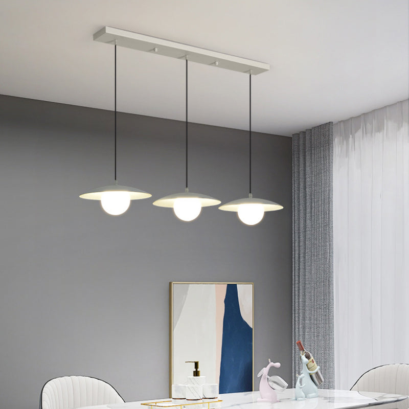 Morandi Moderne LED Pendelleuchte Metall Schwarz Esszimmer/Schlafzimmer