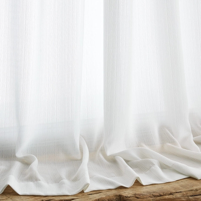 Lumi Drape Plissee Spendex Minimalistischer Voile-Vorhang, Wohnzimmer