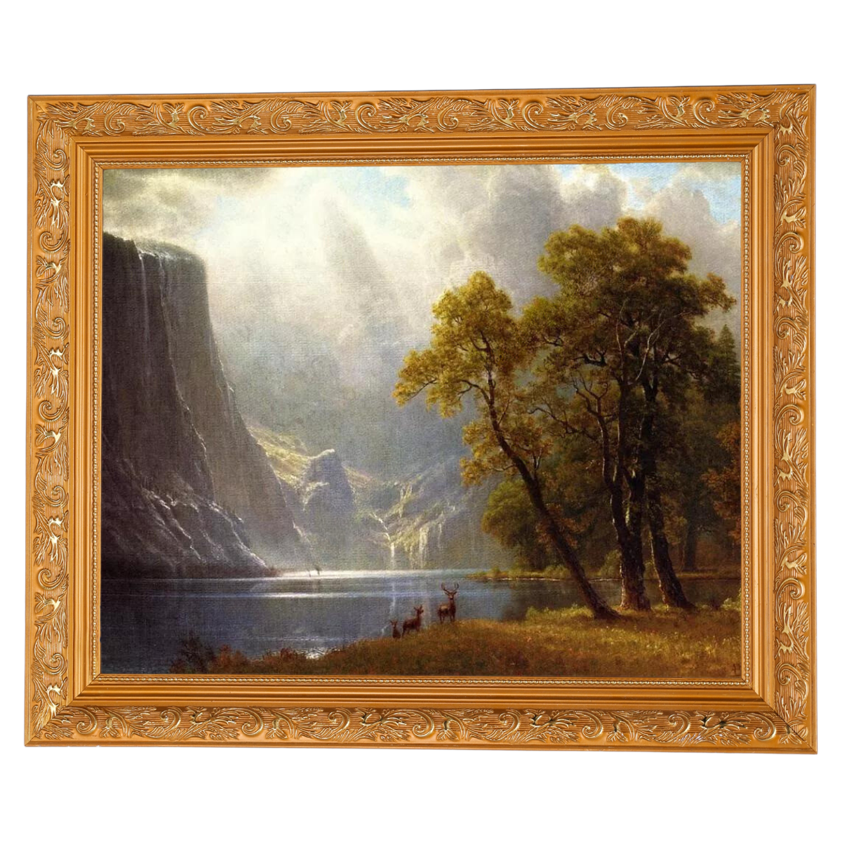 Tal der Yosemite - Impressionismus Wandkunstdrucke Dekor für Wohnzimmer