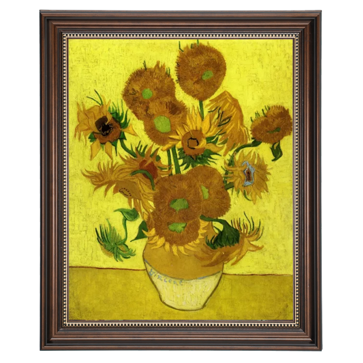 Sonnenblumen- Metall Wandkunstdrucke Dekor für Wohnzimmer