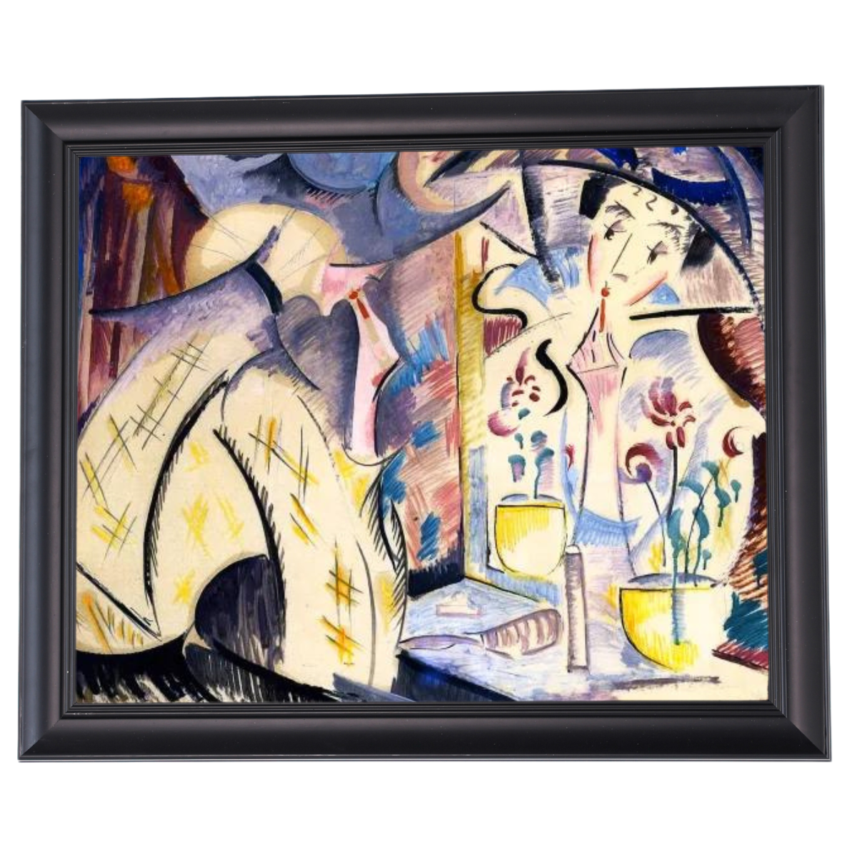 Woman at Her Dressing Table- Vintage Wandkunstdrucke Dekor für Wohnzimmer