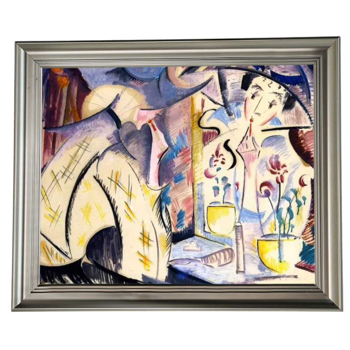 Woman at Her Dressing Table- Vintage Wandkunstdrucke Dekor für Wohnzimmer