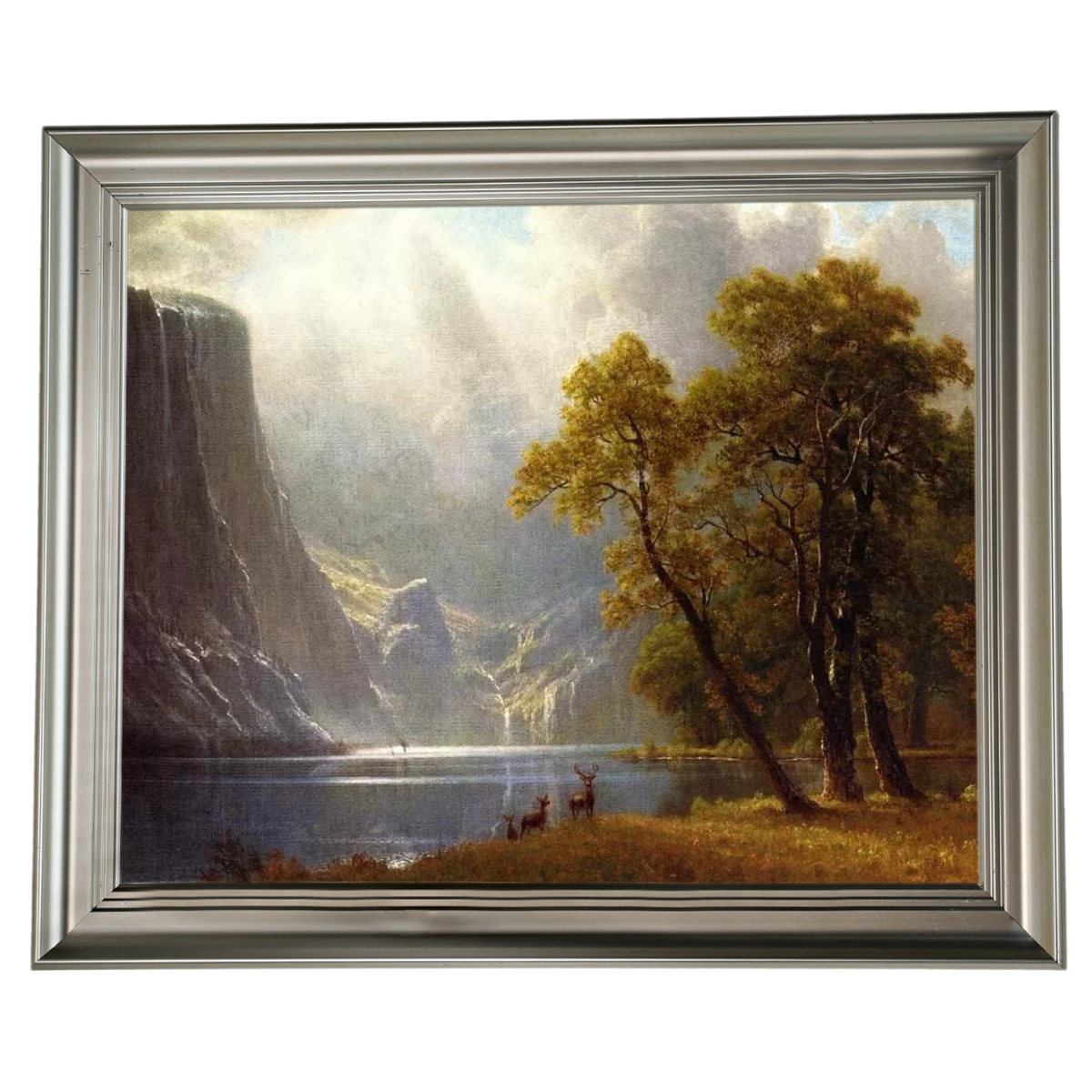 Tal der Yosemite - Impressionismus Wandkunstdrucke Dekor für Wohnzimmer