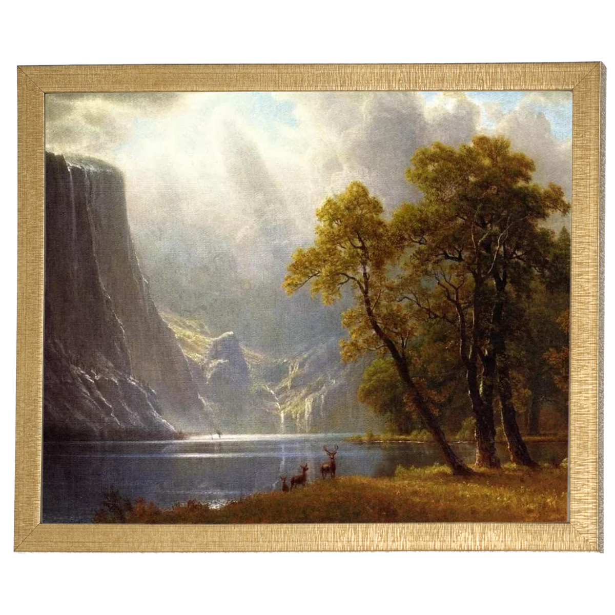 Tal der Yosemite - Impressionismus Wandkunstdrucke Dekor für Wohnzimmer