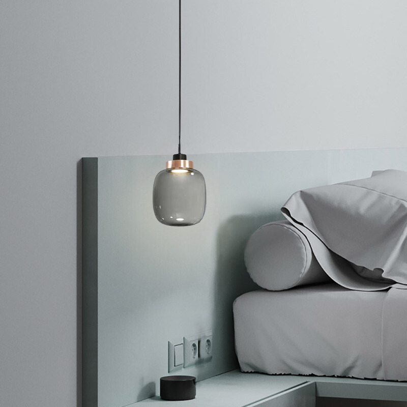 Hailie Modern LED Pendelleuchte Glas Wohnzimmer