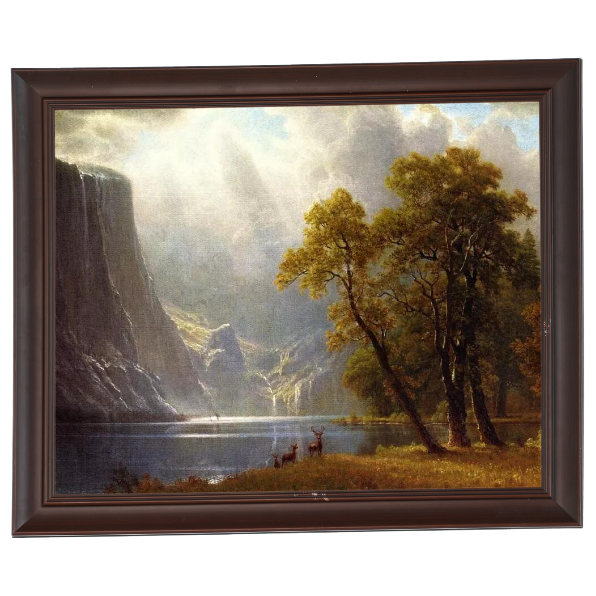 Tal der Yosemite - Impressionismus Wandkunstdrucke Dekor für Wohnzimmer