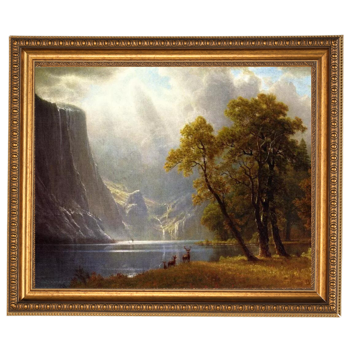 Tal der Yosemite - Impressionismus Wandkunstdrucke Dekor für Wohnzimmer