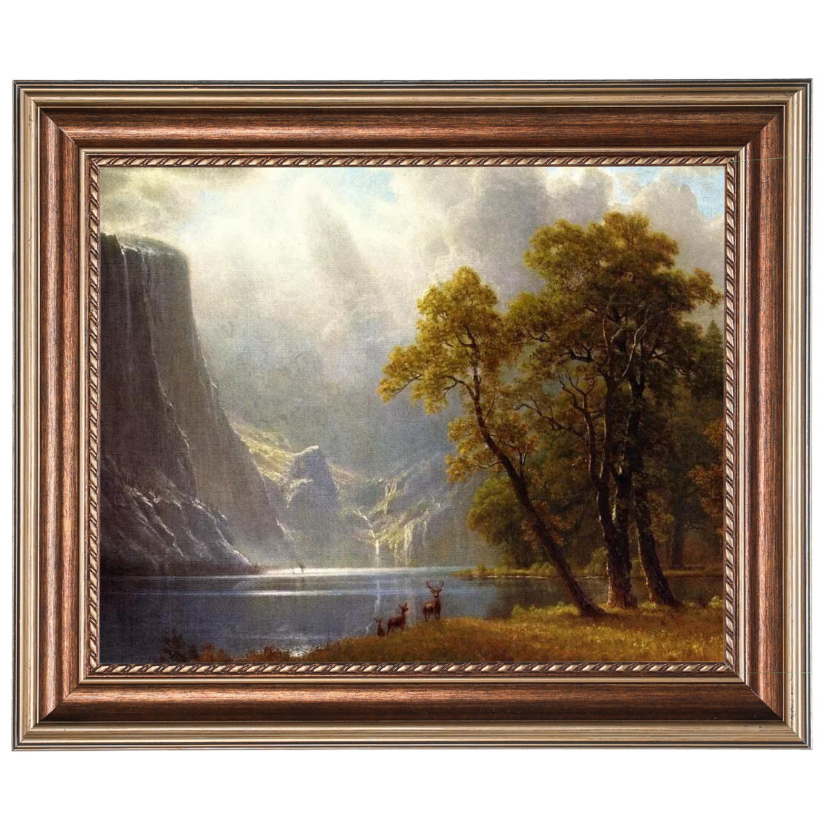 Tal der Yosemite - Impressionismus Wandkunstdrucke Dekor für Wohnzimmer