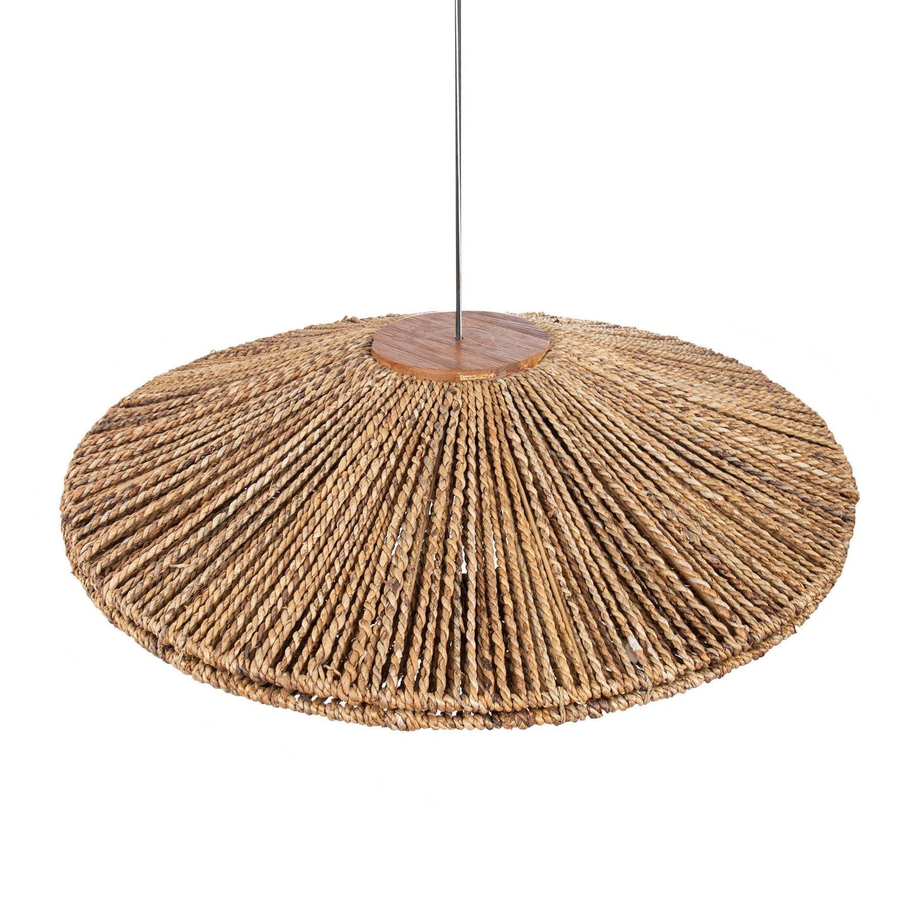 Muto Rustikal Pendelleuchte Rattan Wohnzimmer Schlafzimmer Esszimmer