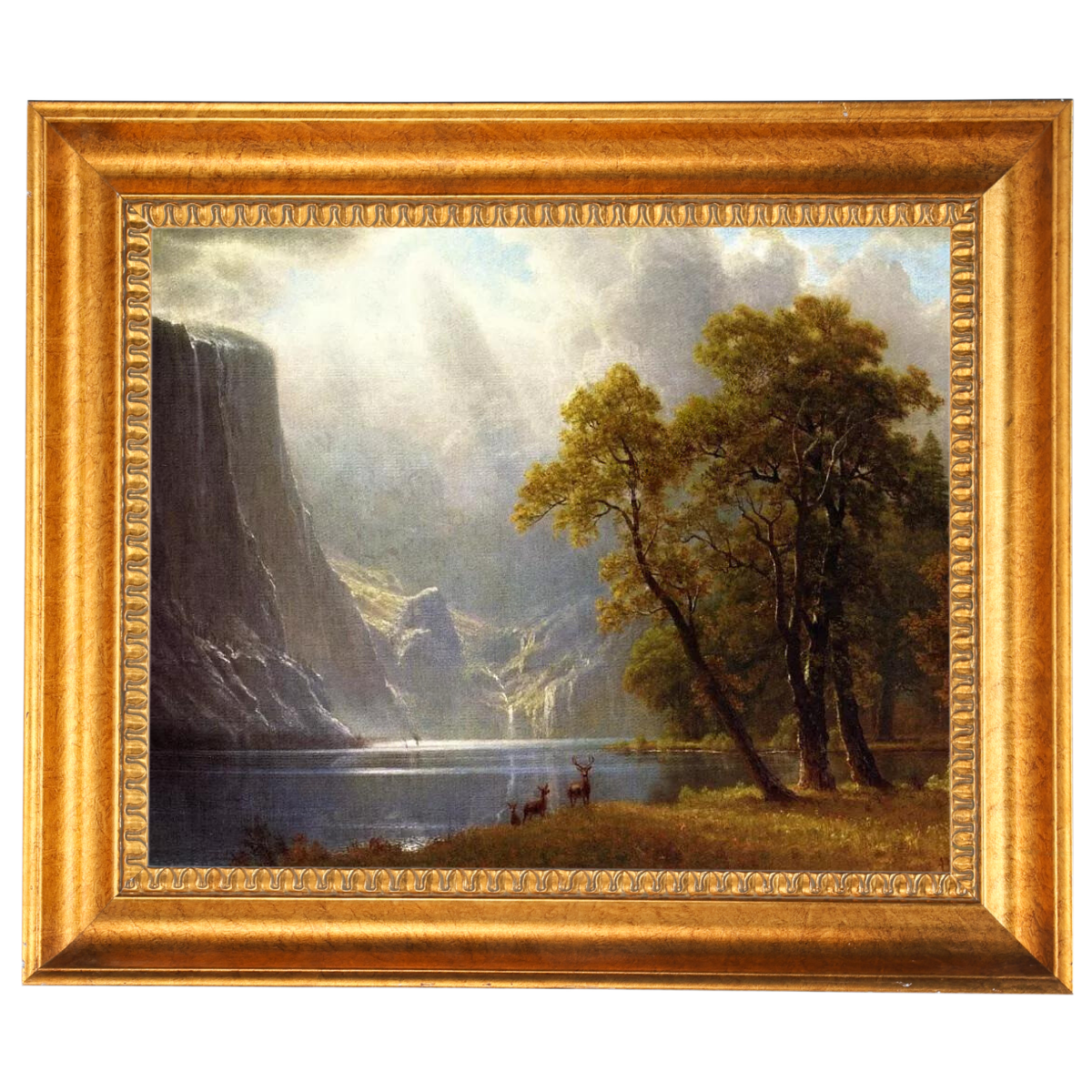 Tal der Yosemite - Impressionismus Wandkunstdrucke Dekor für Wohnzimmer