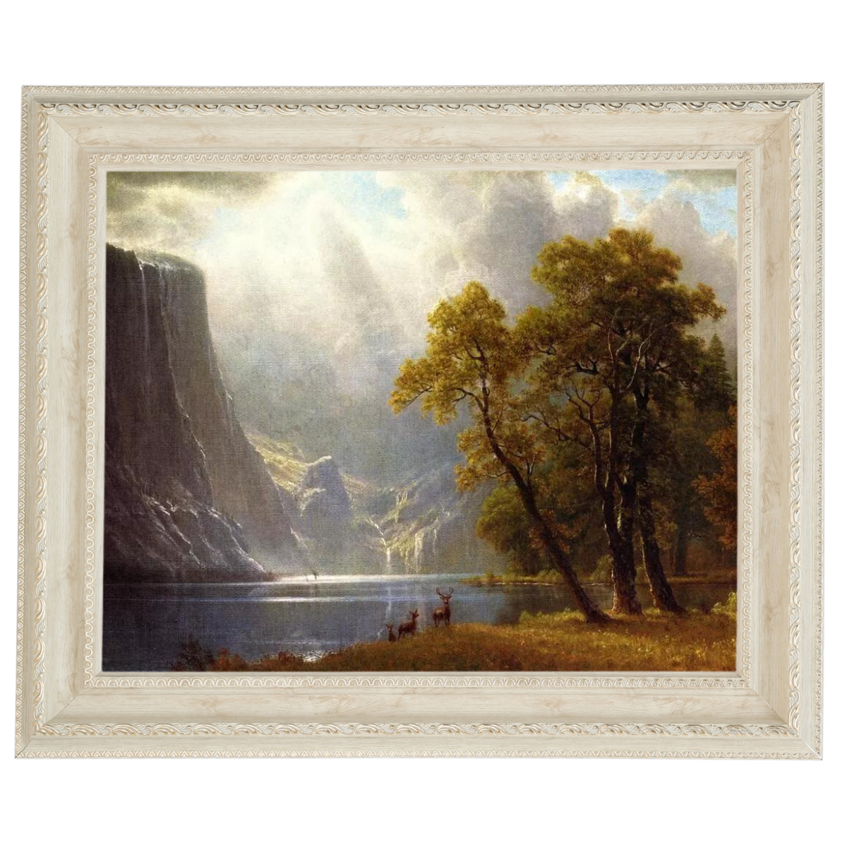 Tal der Yosemite - Impressionismus Wandkunstdrucke Dekor für Wohnzimmer