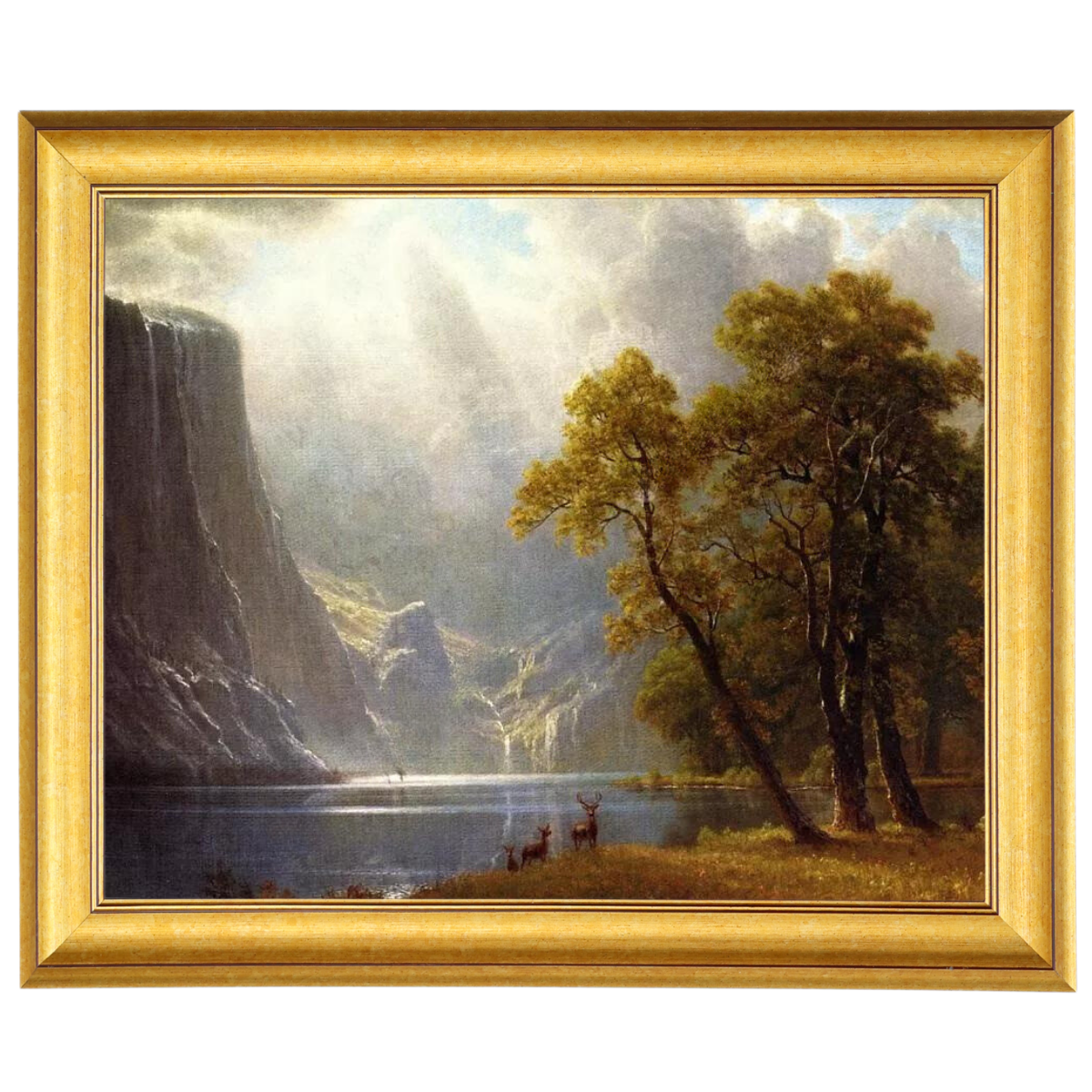 Tal der Yosemite - Impressionismus Wandkunstdrucke Dekor für Wohnzimmer