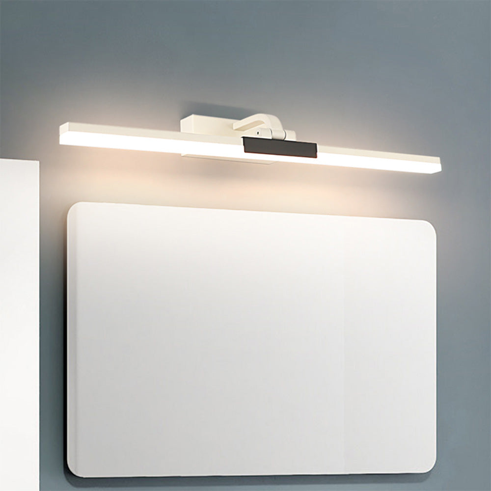 Edge Modern Lineare LED Wandleuchte Schwarz/Weiß Bad/Wohnzimmer Metall