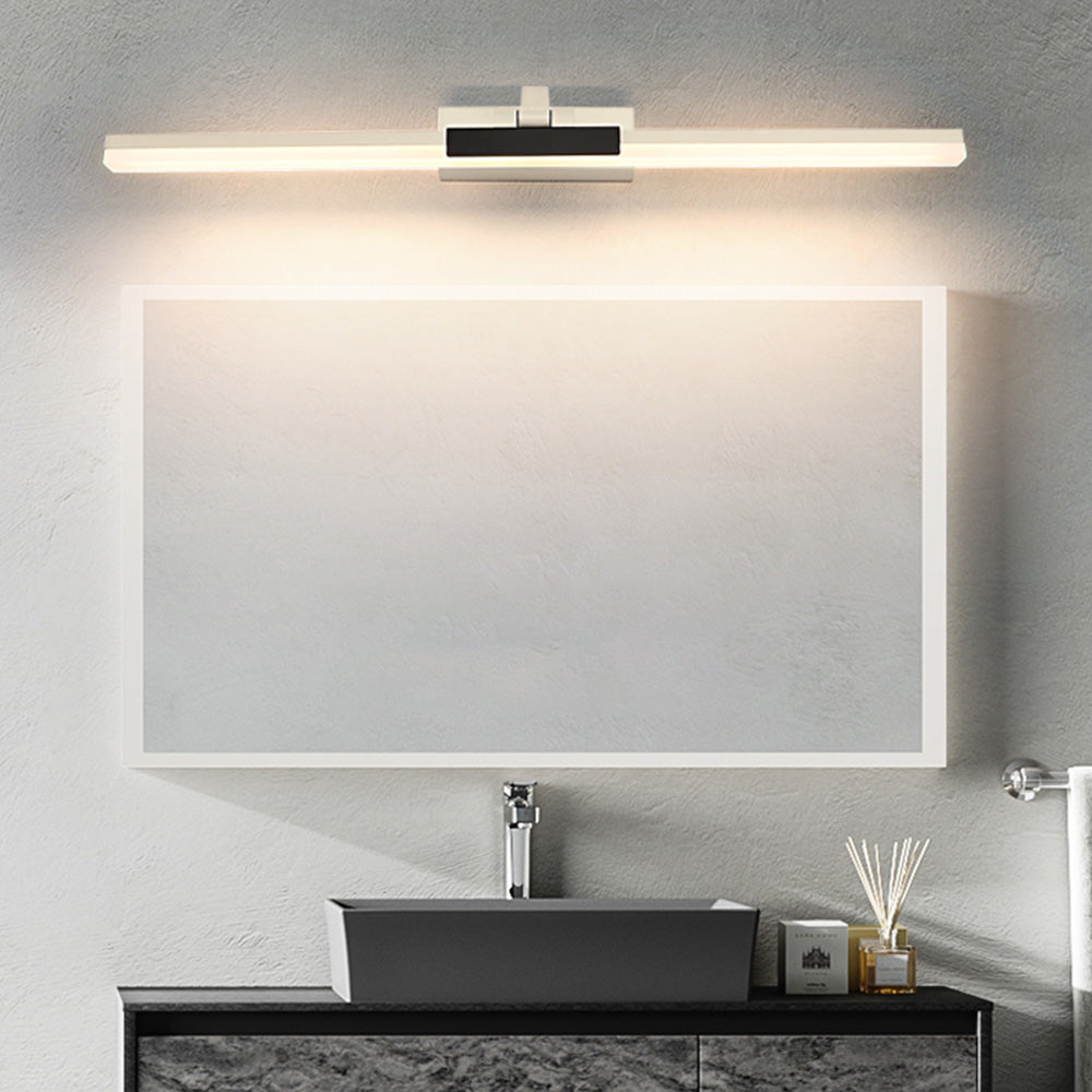 Edge Modern Lineare LED Wandleuchte Schwarz/Weiß Bad/Wohnzimmer Metall