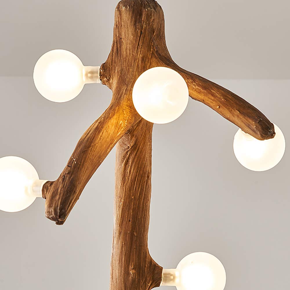 Austin Nordisch LED Kronleuchter Holz Wohn/Esszimmer/Schlafzimmer