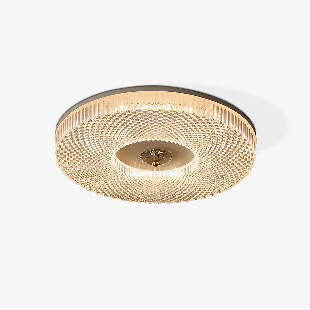 Marliyn Modern Rund LED Deckenleuchte Weiß/Gold/Schwarz Schlafzimmer