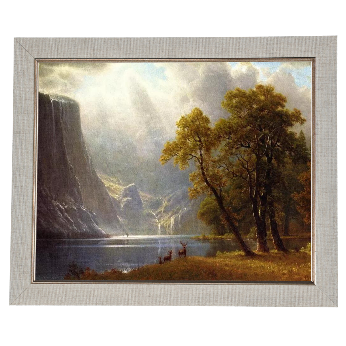 Tal der Yosemite - Impressionismus Wandkunstdrucke Dekor für Wohnzimmer