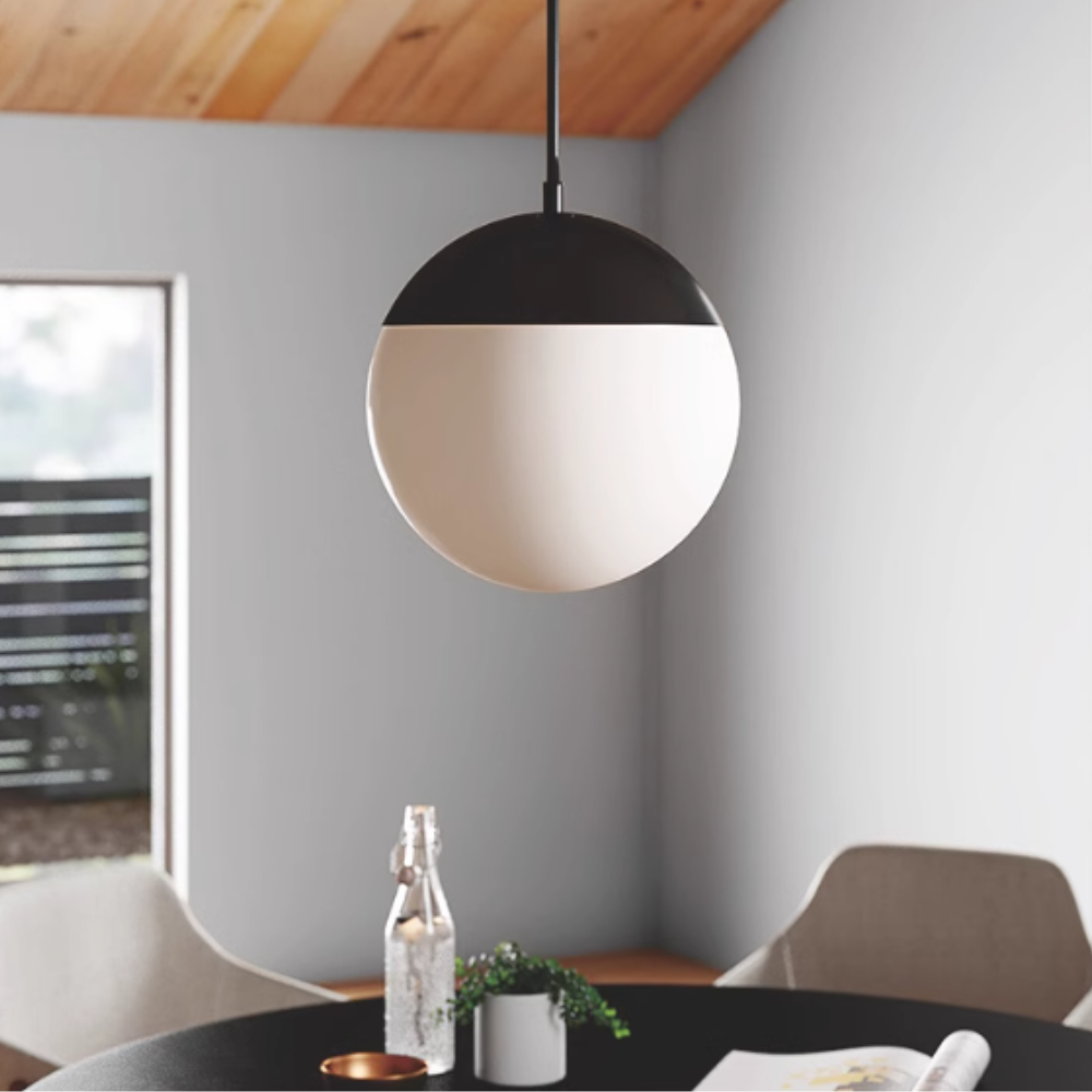 Hallie Moderne Pendelleuchte Metall Glas Wohnzimmer Schlafzimme