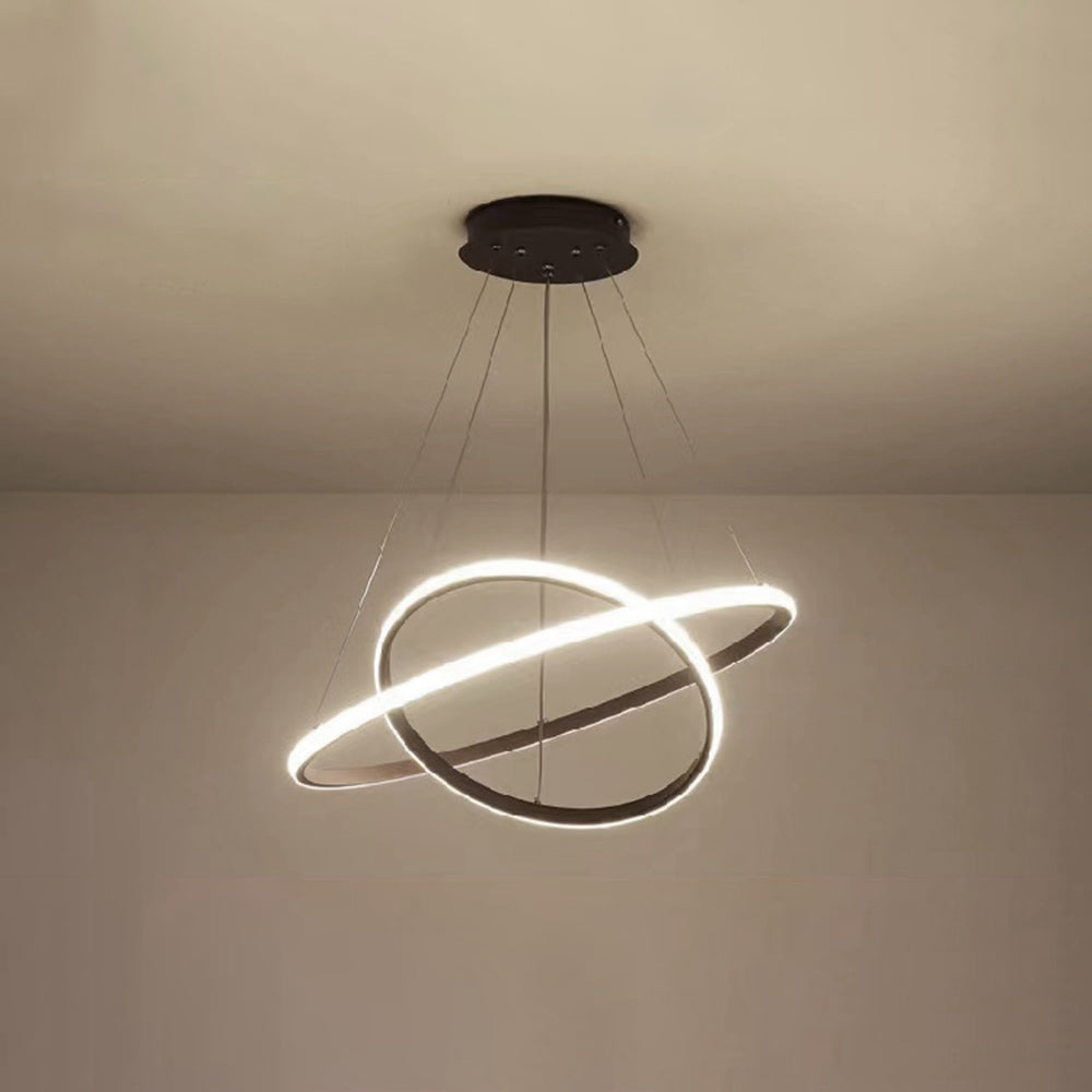 Arisha Modern Ring LED Pendelleuchte Metall  Ess/Schlaf/Wohnzimmer