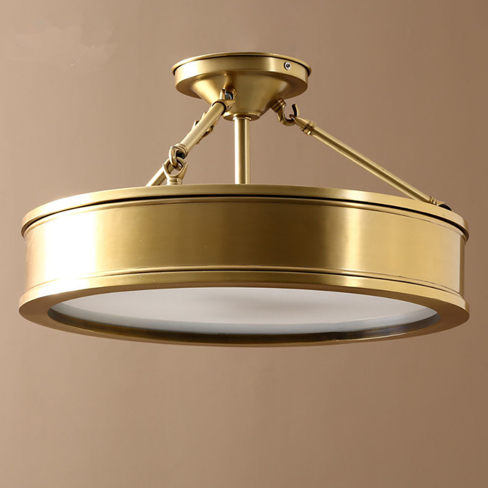 Quinn Modern LED Pendelleuchte Metall Gold Wohnzimmer/Schlafzimmer