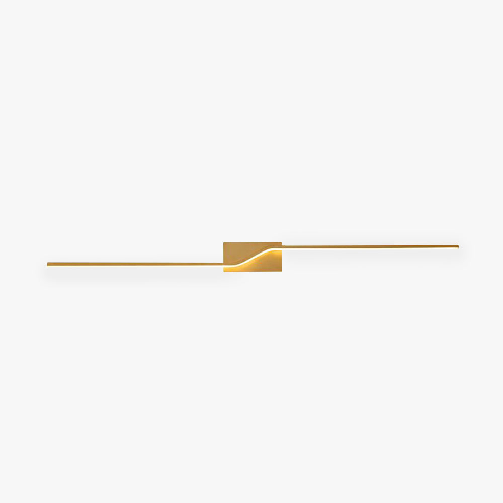 Leigh Minimalistische LED Wandleuchte Gold Schlafzimmer/Esszimmer/Badezimmer