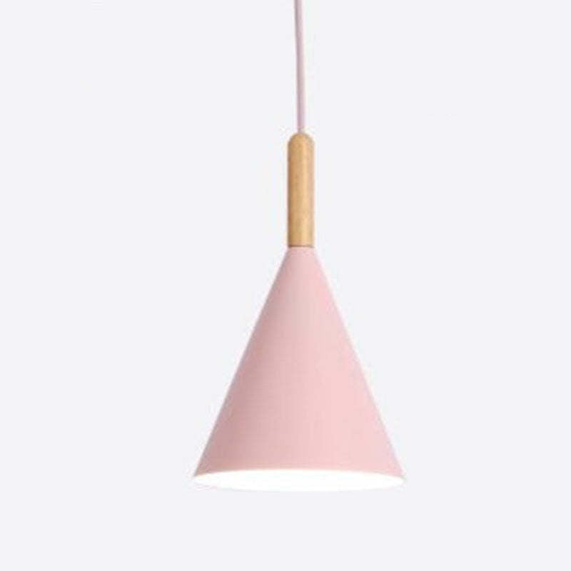 Lumiano Modern LEDPendelleuchte Farbig Schlaf/Wohnzimmer Holz