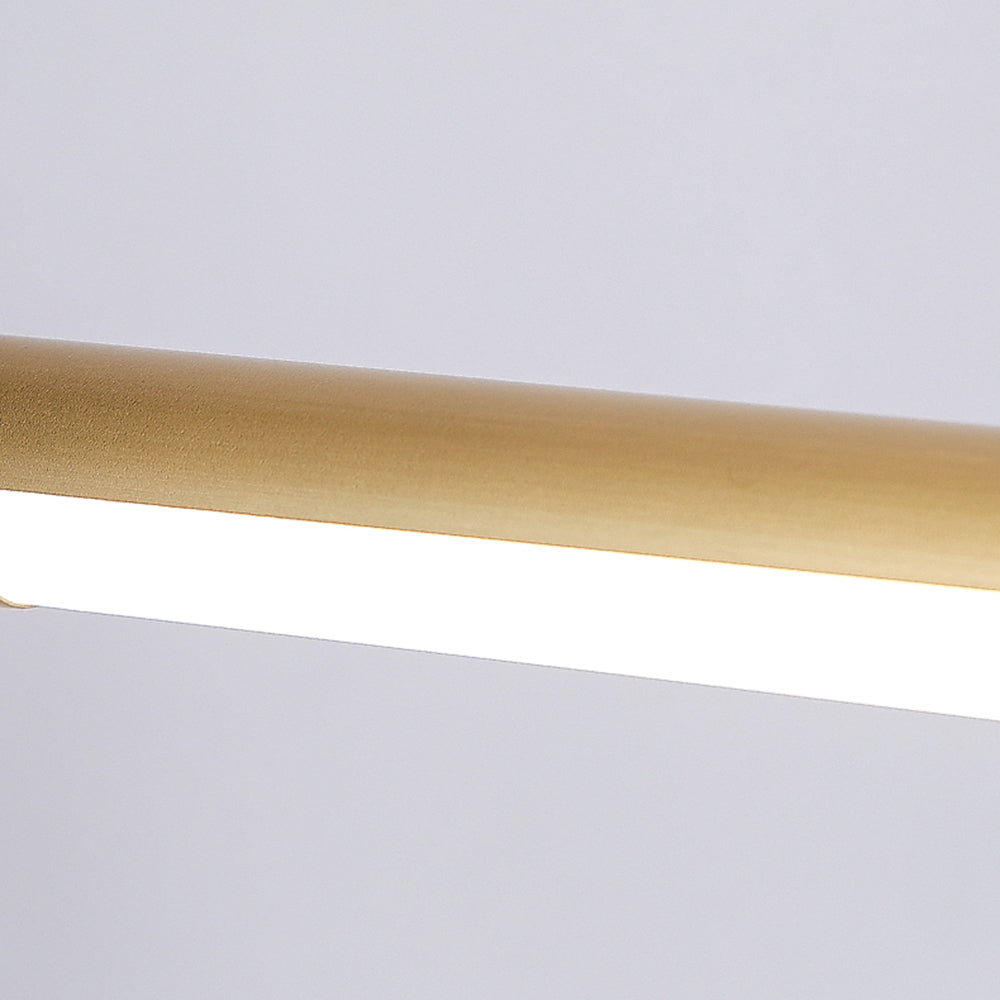 Leigh Minimalistische Modern LED Wandleuchte Gold Bade/Wohnzimmer Metall/Acryl