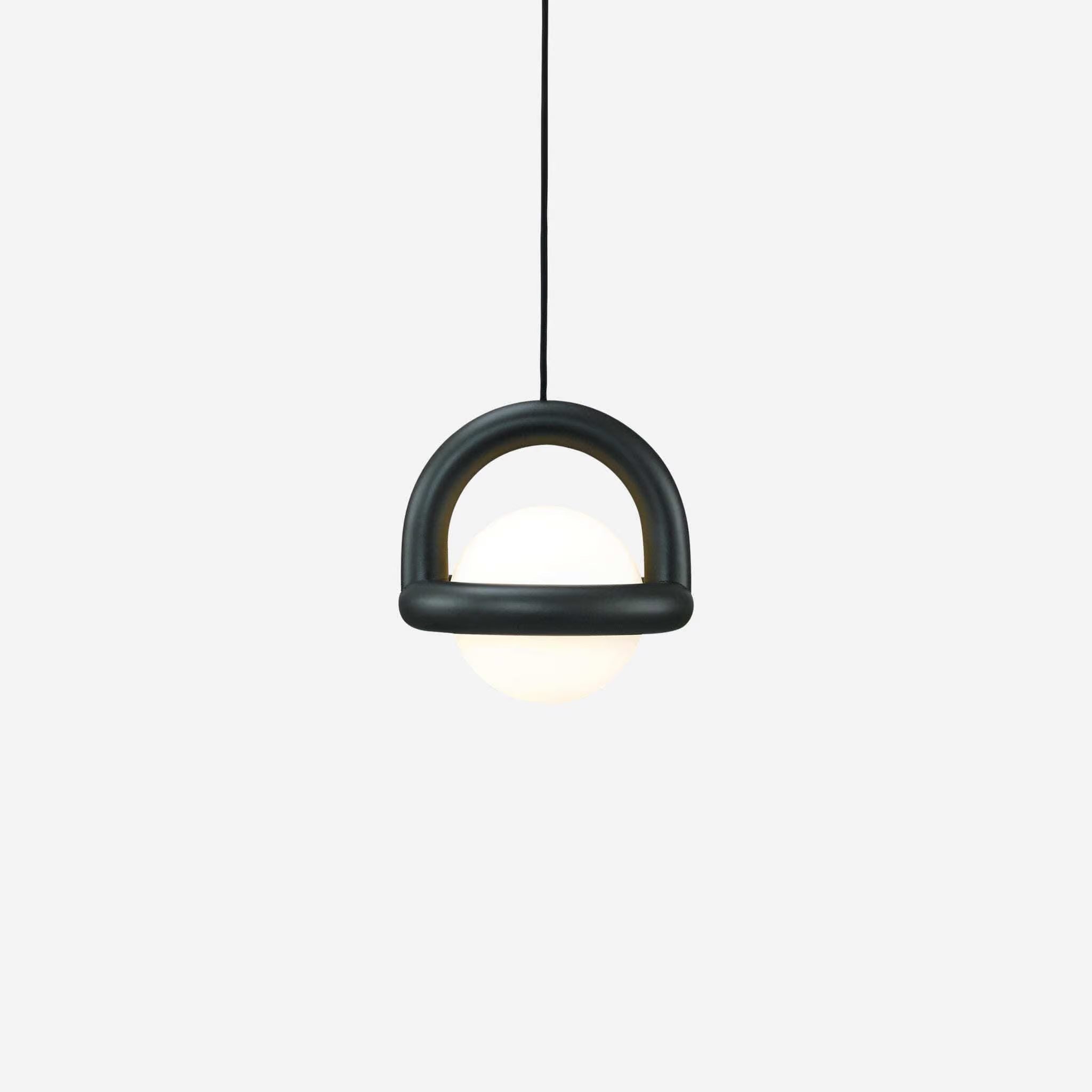 Morandi Ballon LED Pendelleuchte Metall/Glas Ess/Wohnzimmer