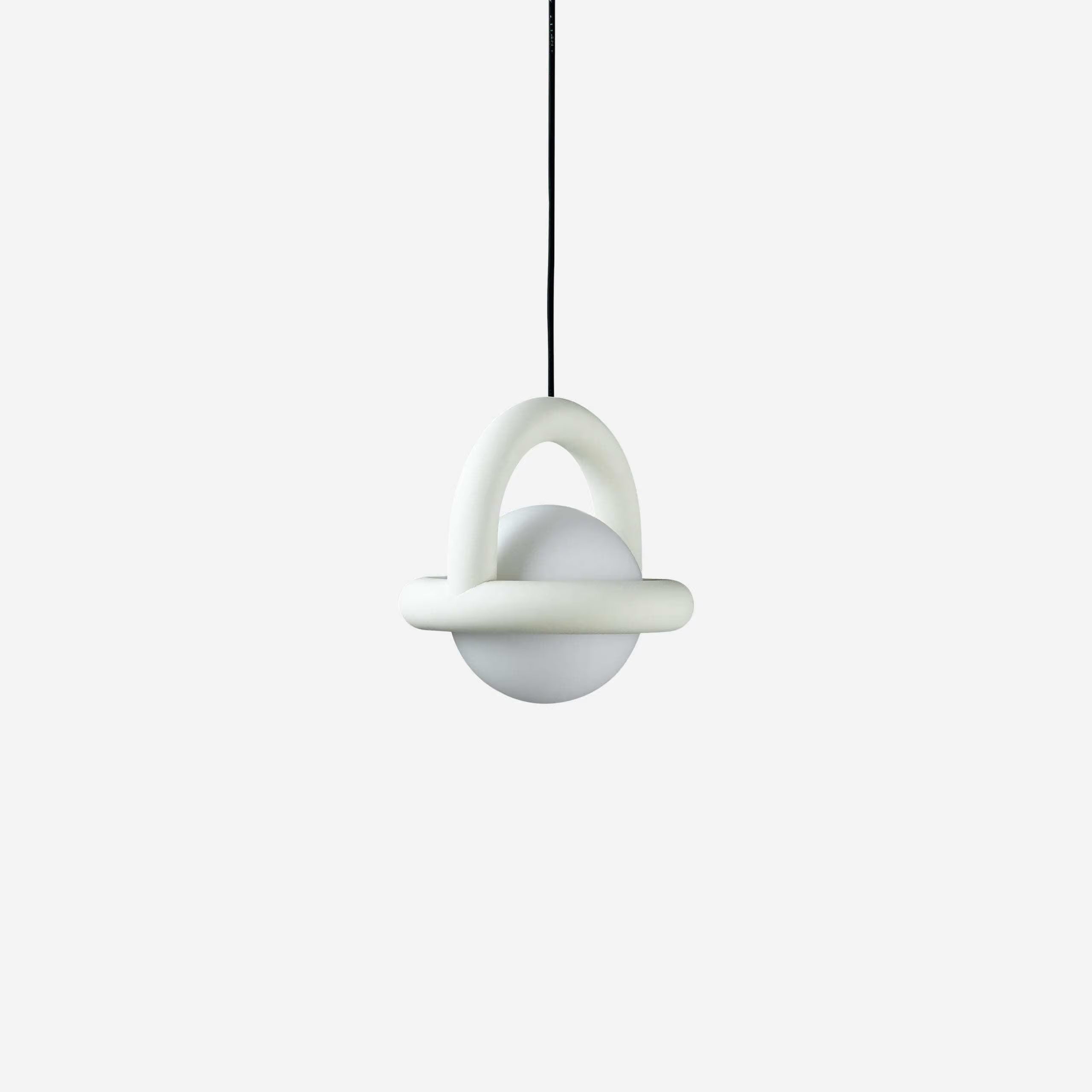 Morandi Ballon LED Pendelleuchte Metall/Glas Ess/Wohnzimmer