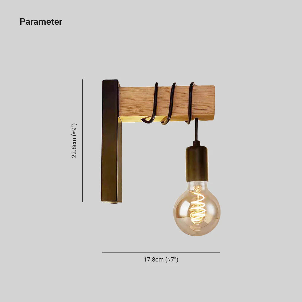 Alessio Industrial LED Wandleuchte Schwarz/Weiß Wohn/Schlafzimmer Metall&Glas